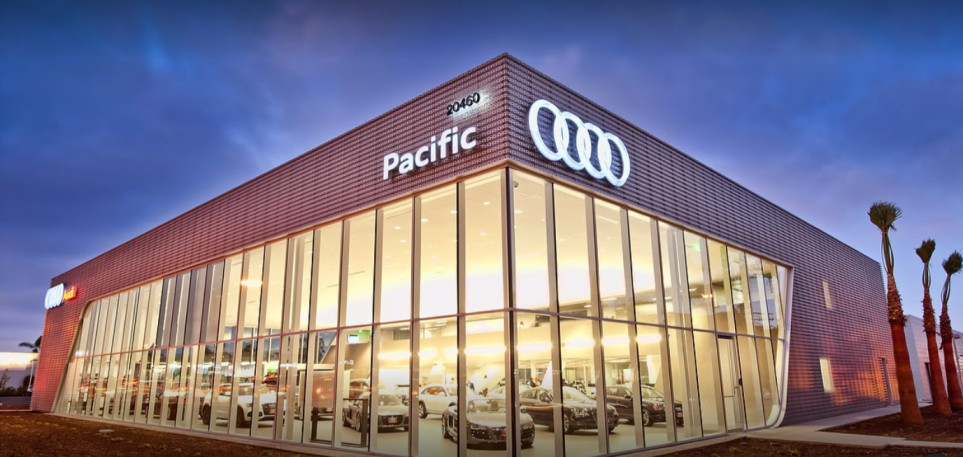 Audi service center in Torrance, California