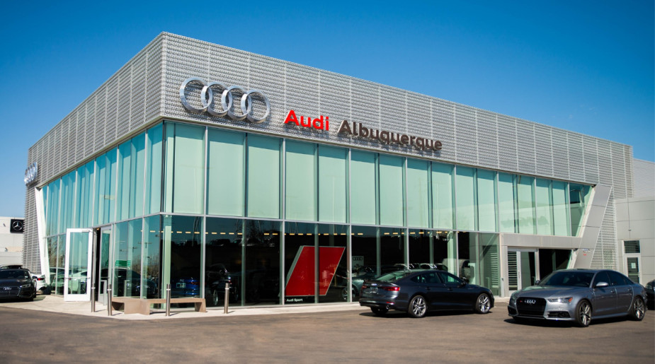 Audi Service repair parts center in Albuquerque, New Mexico, USA