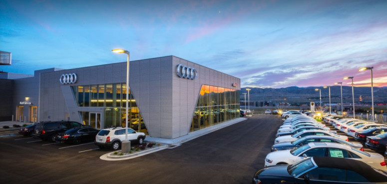 Audi Service Center in Lehi, Utah, USA