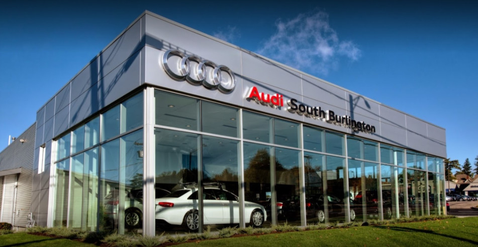 Audi Service Center in South Burlington, Vermont, USA