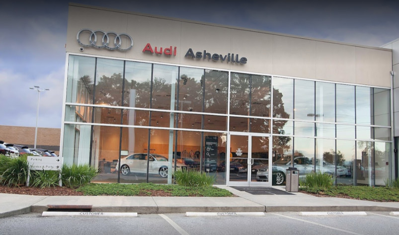 Audi Service center in Asheville, North Carolina