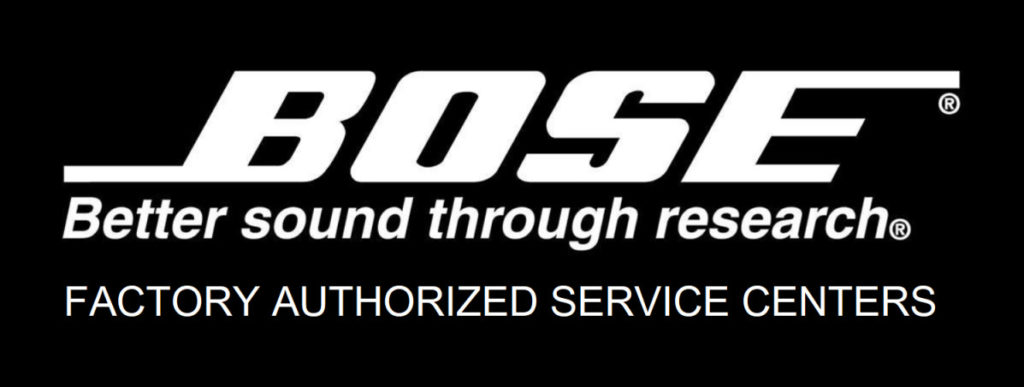 Bose Factory Authorized service centers
