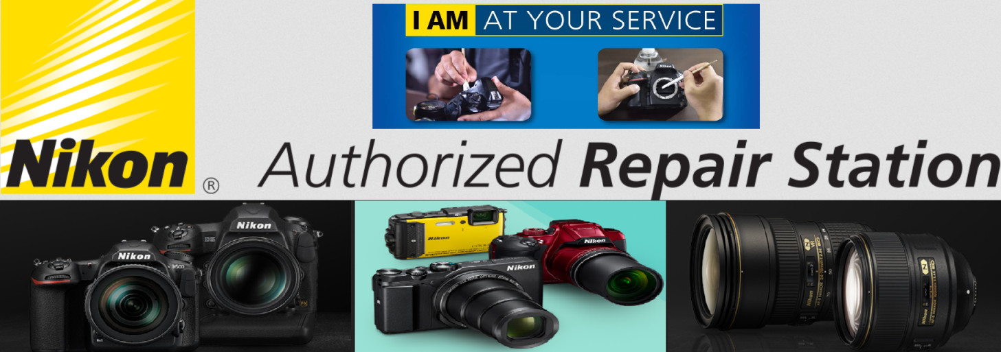 Authorized Nikon Camera Lens service Collection and Repair center