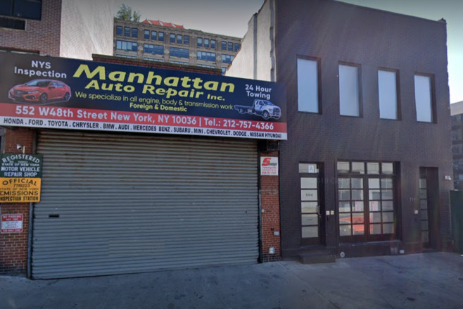 Manhattan auto repair inc. in NY 10036