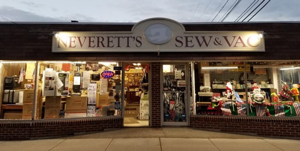 Neverett's Sew & Vac - Janome Sewing Machine Repair Center Nashua, New Hampshire