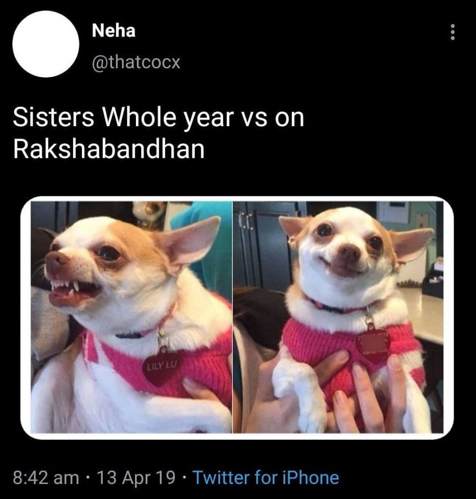 Rakhi funny meme 2023 for whatsapp status
