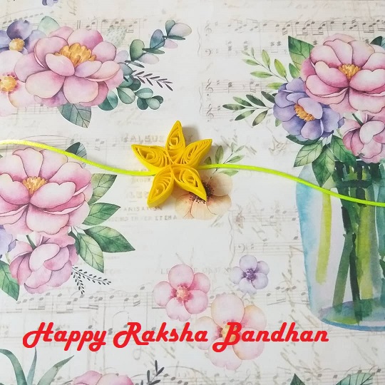 Simple Happy Raksha Bandhan Wishes Status Pic 2023