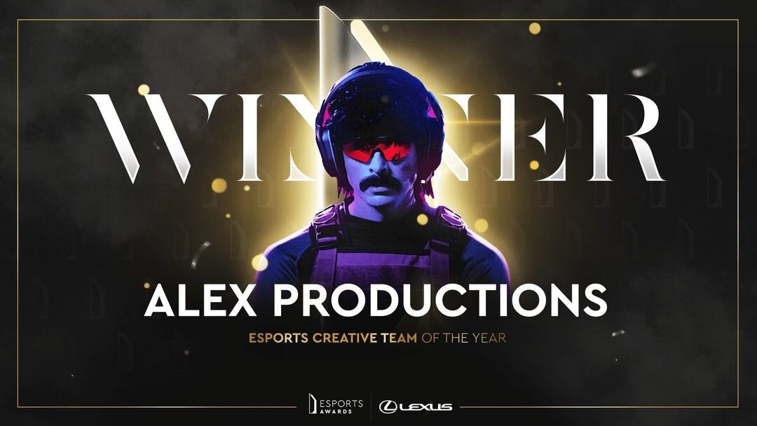 Esports Creative Team of the Year 2021 - Alex Productions at Esports awards 2021