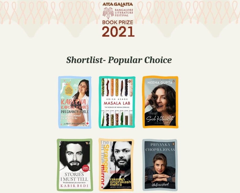AGBLF BOOK PRIZE 2021 NOMINEES IN POPULAR CHOICE CATEGORY