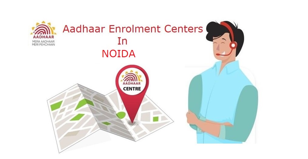 All Permanent aadhaar enrolment update centers in Noida