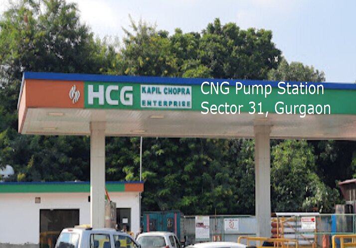 CNG Pump Station Sector 31 Gurgaon