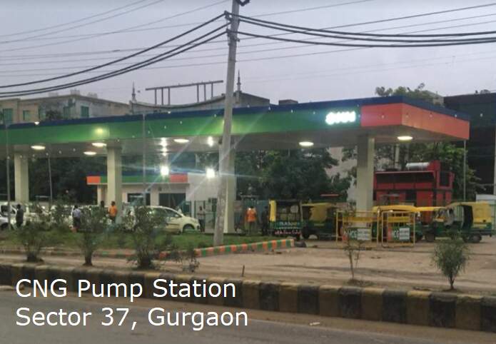 CNG Pump Station Sector 37 Gurgaon