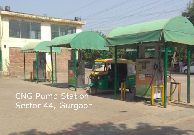 CNG Pump Station Sector 44 Gurgaon