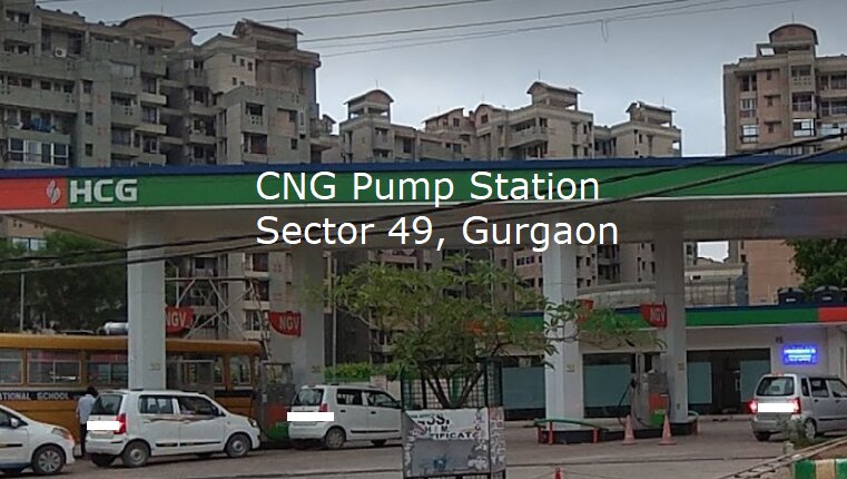 CNG Pump Station Sector 49 Gurgaon