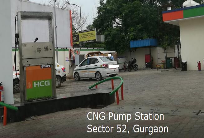 CNG Pump Station Sector 52 Gurgaon