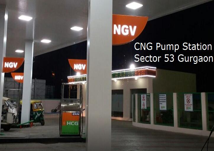 CNG Pump Station Sector 53 Gurgaon
