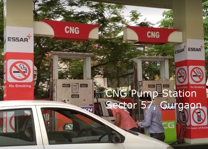 CNG Pump Station Sector 57 Gurgaon