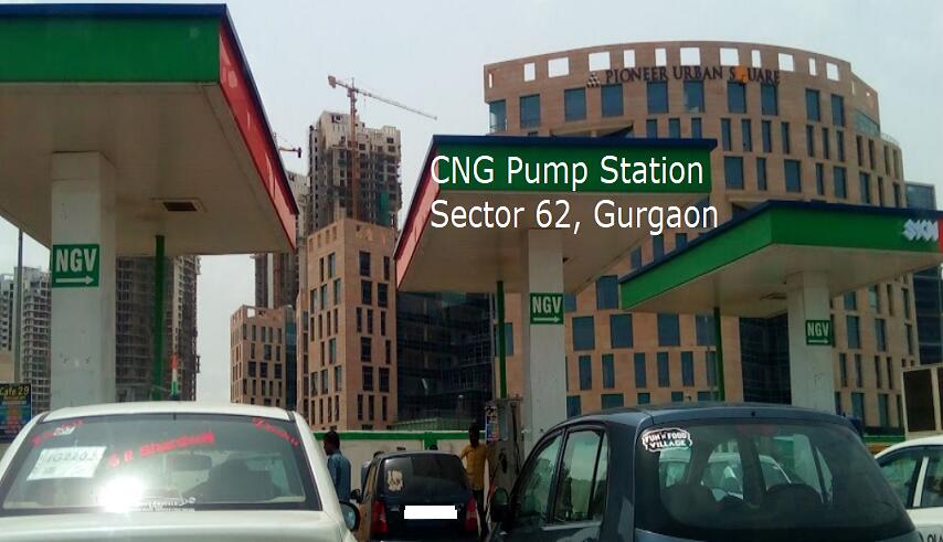 CNG Pump Station Sector 62 Gurgaon