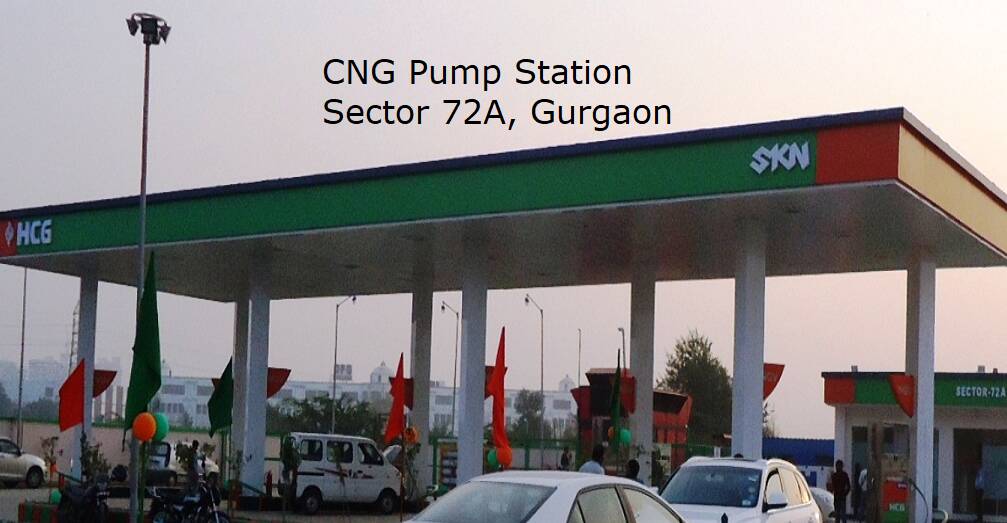 CNG Pump Station Sector 72A Gurgaon