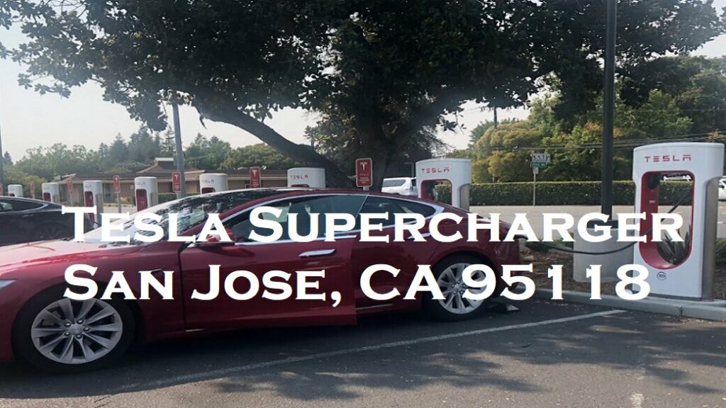Tesla Supercharger 5160 Cherry Ave San Jose CA 95118 US