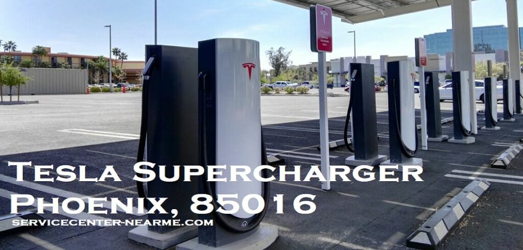 Tesla supercharger Phoenix 85016 AZ United States