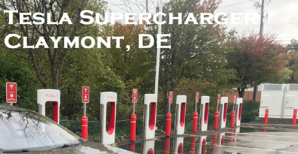 Tesla Supercharger Claymont DE at WAWA Store Number 854 - servicecenter-nearme.com