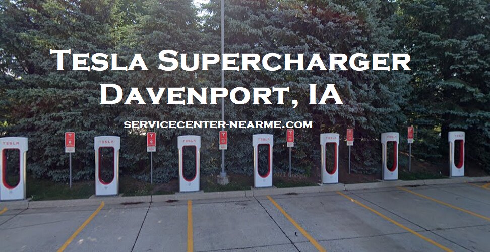 Tesla Supercharger Davenport IA - servicecenter-nearme.com