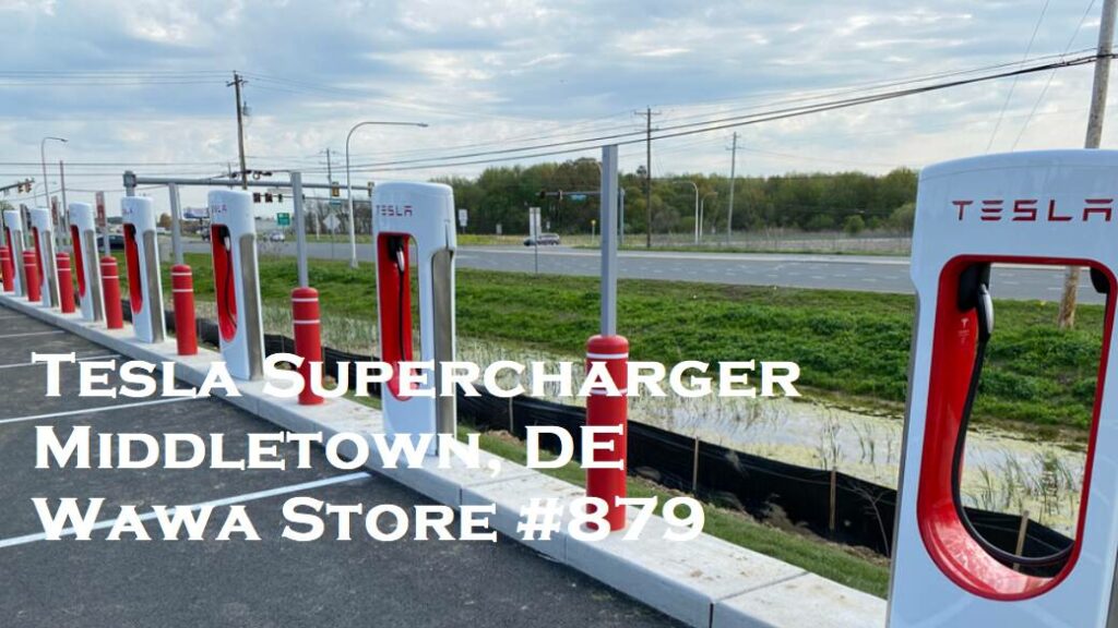 Tesla Supercharger Middletown DE at Wawa Store 879