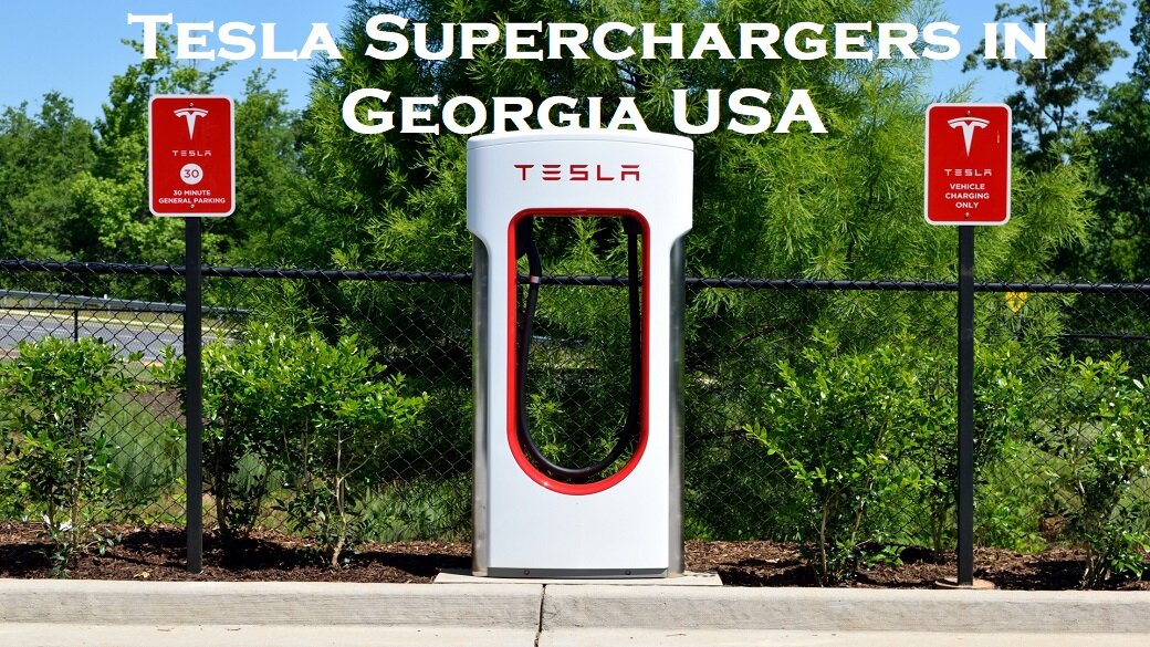 Tesla Superchargers in Georgia USA Locations and Map