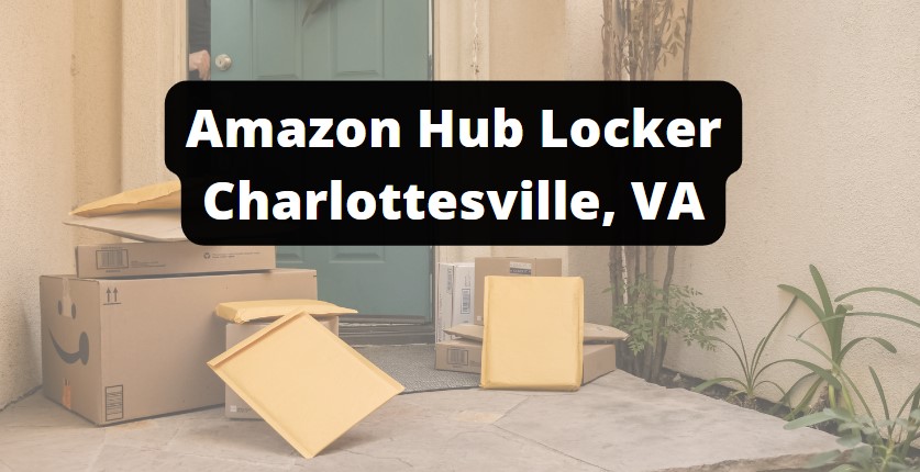 amazon hub locker locations in charlottesville VA