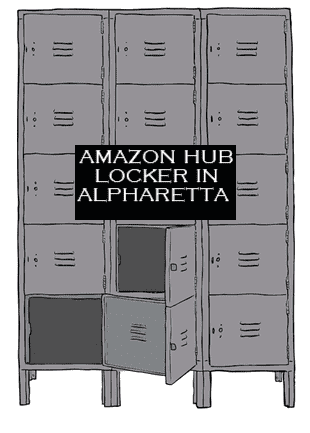 Amazon Hub Locker in Alpharetta GA,United States